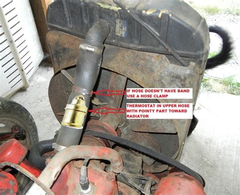 1992 Ford F-150 oil capacity. . Ford tractor thermostat install